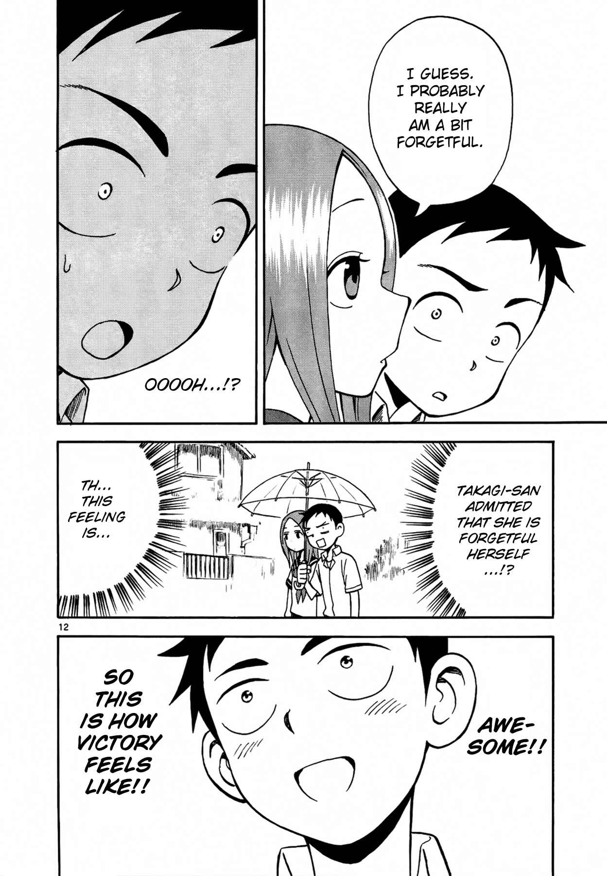 Karakai Jouzu no Takagi-san Chapter 7 page 12