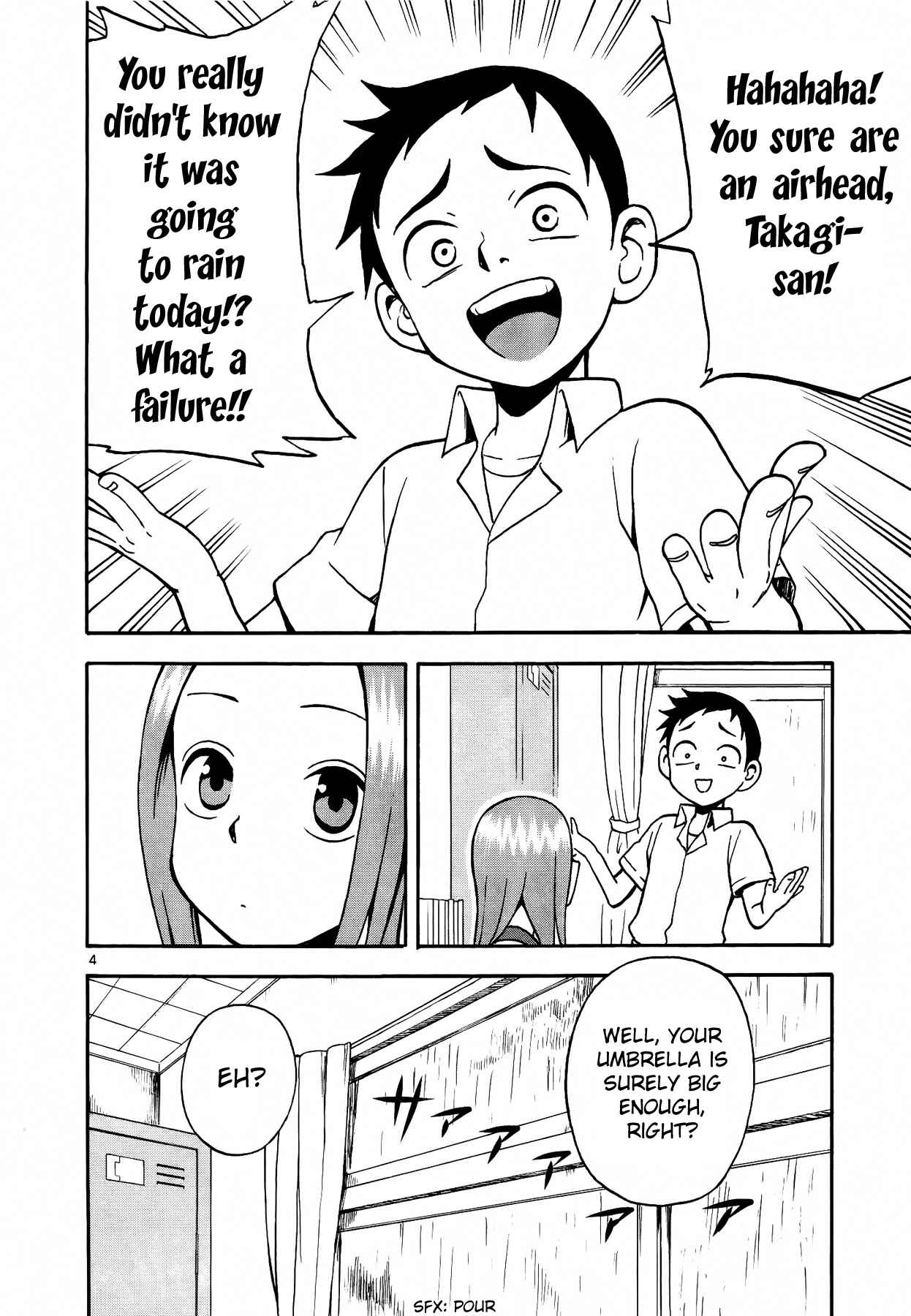 Karakai Jouzu no Takagi-san Chapter 7 page 4