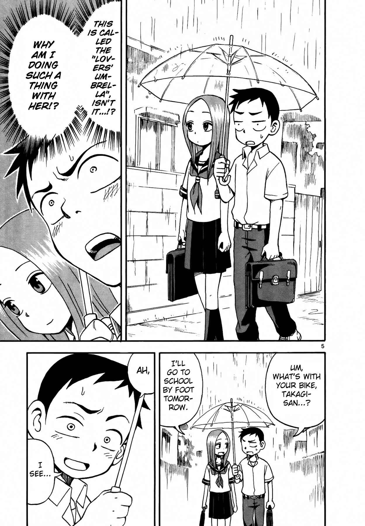 Karakai Jouzu no Takagi-san Chapter 7 page 5