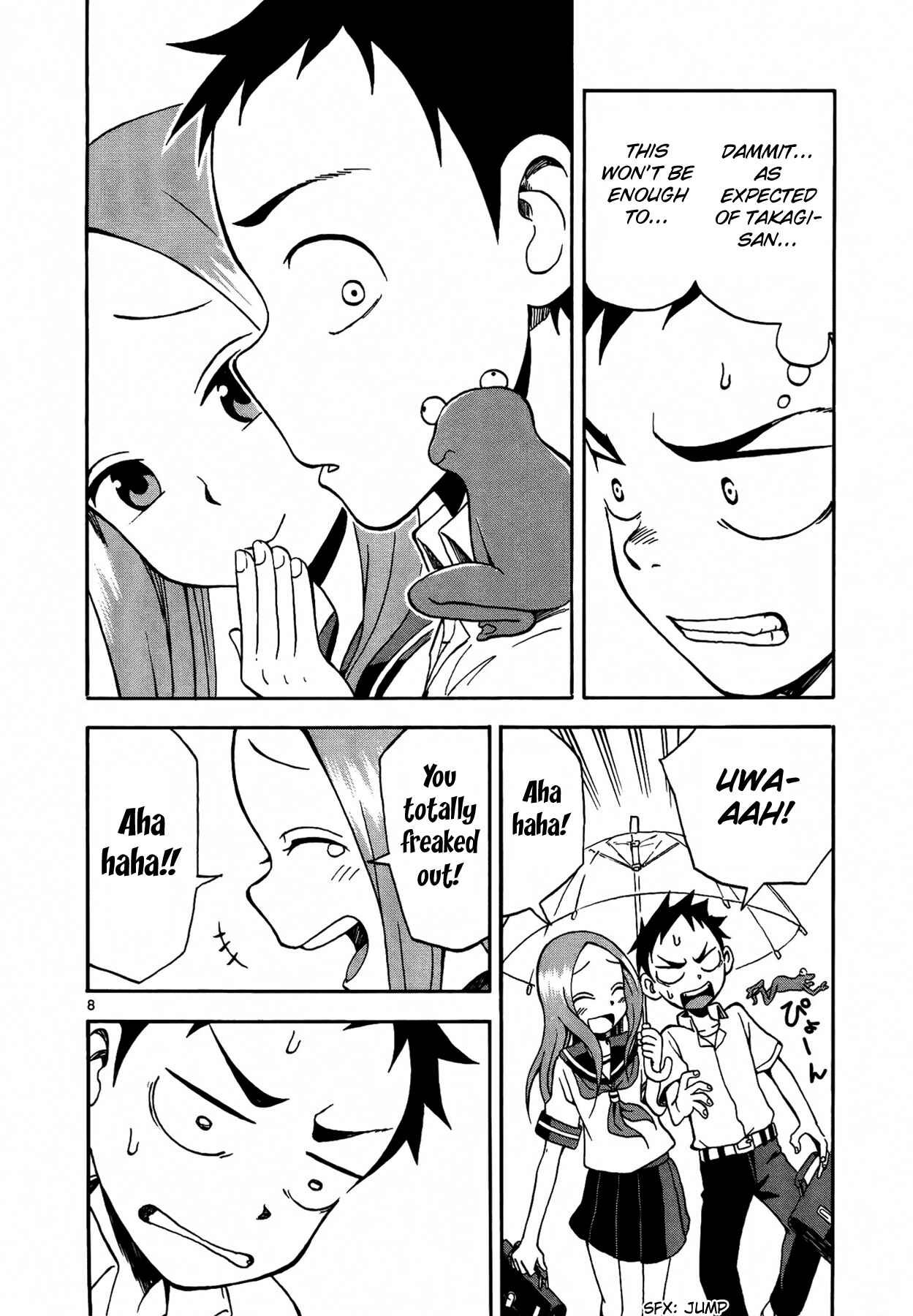 Karakai Jouzu no Takagi-san Chapter 7 page 8