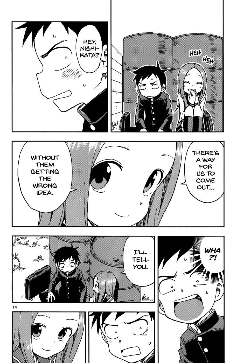 Karakai Jouzu no Takagi-san Chapter 71 page 14