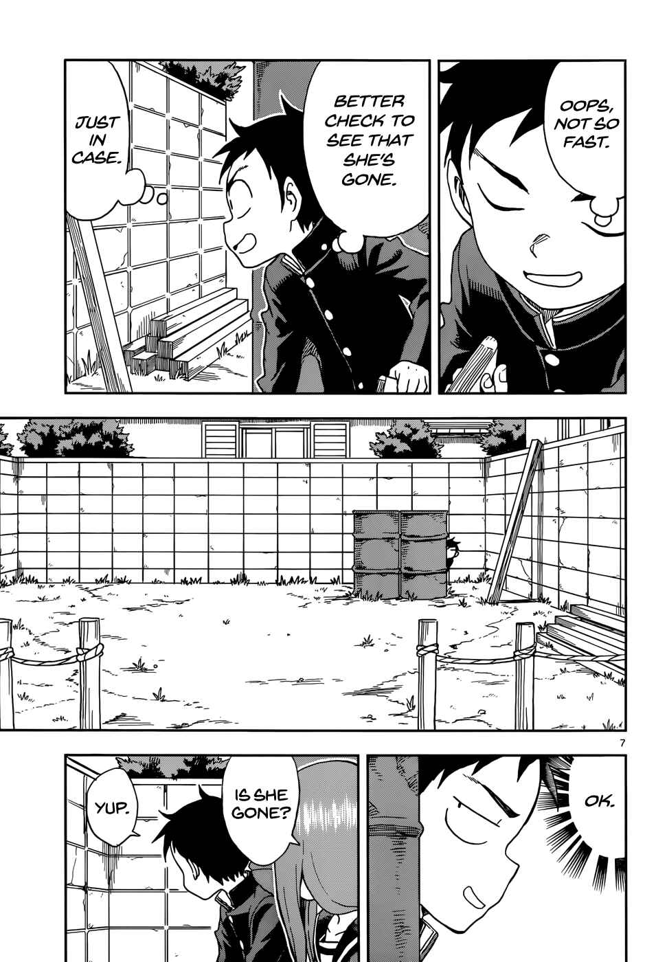 Karakai Jouzu no Takagi-san Chapter 71 page 7