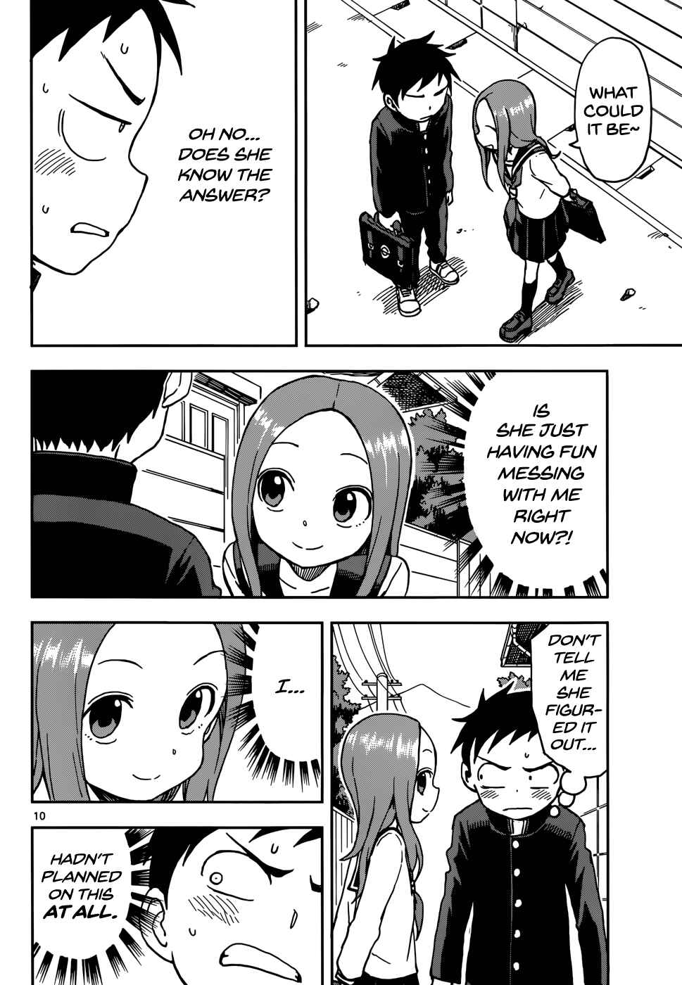 Karakai Jouzu no Takagi-san Chapter 76 page 9