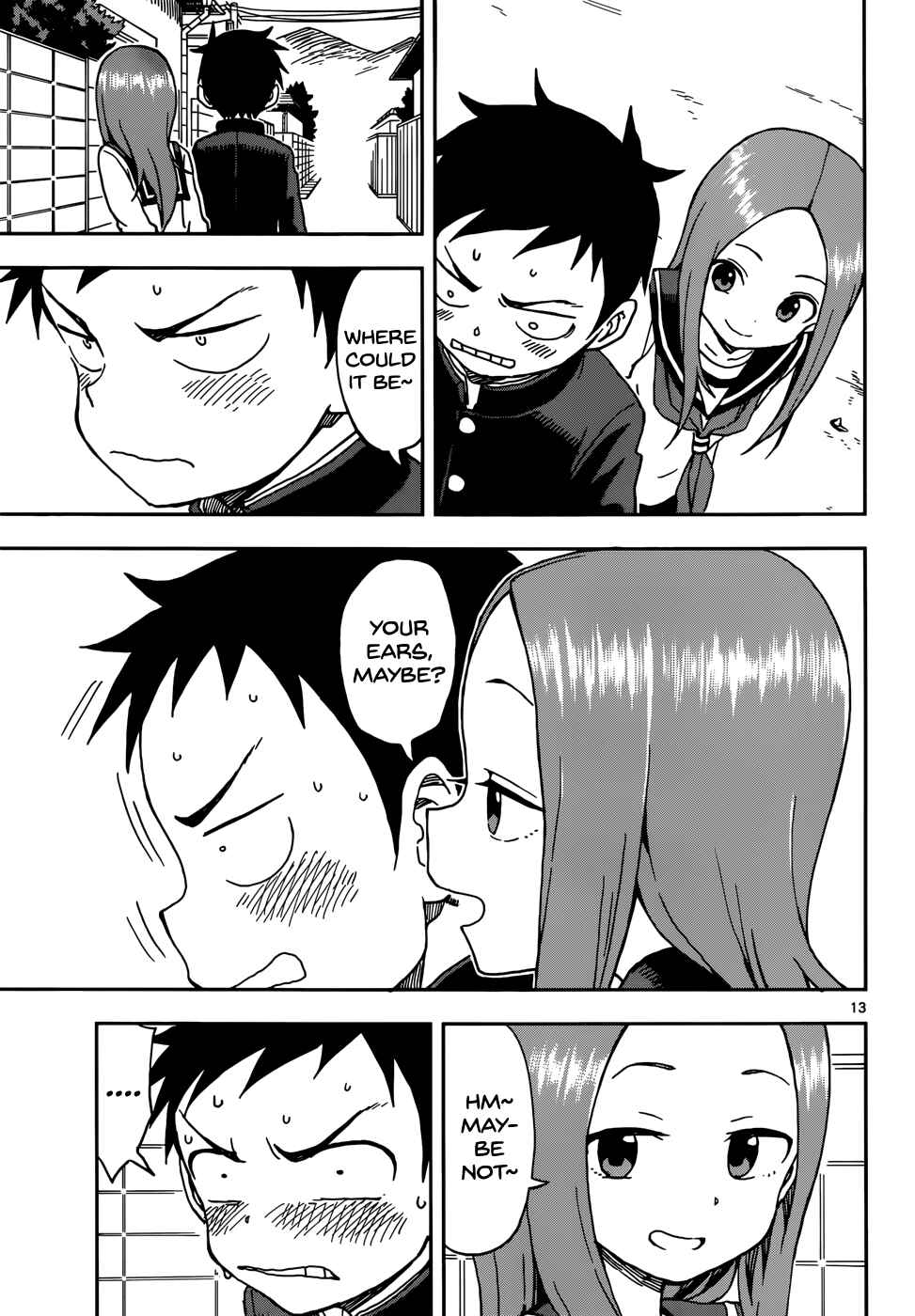 Karakai Jouzu no Takagi-san Chapter 76 page 12