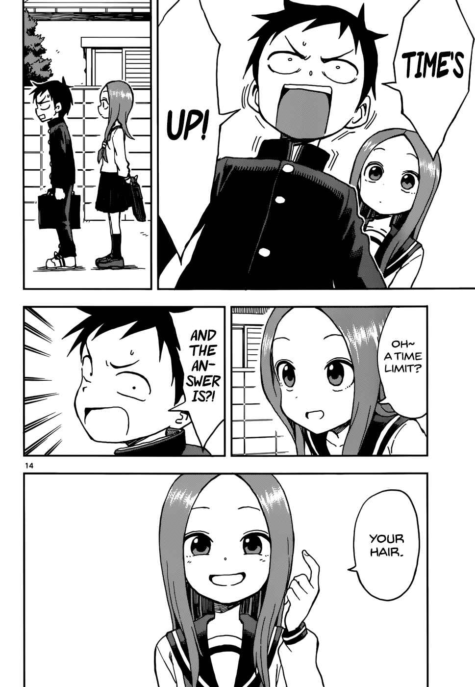 Karakai Jouzu no Takagi-san Chapter 76 page 13