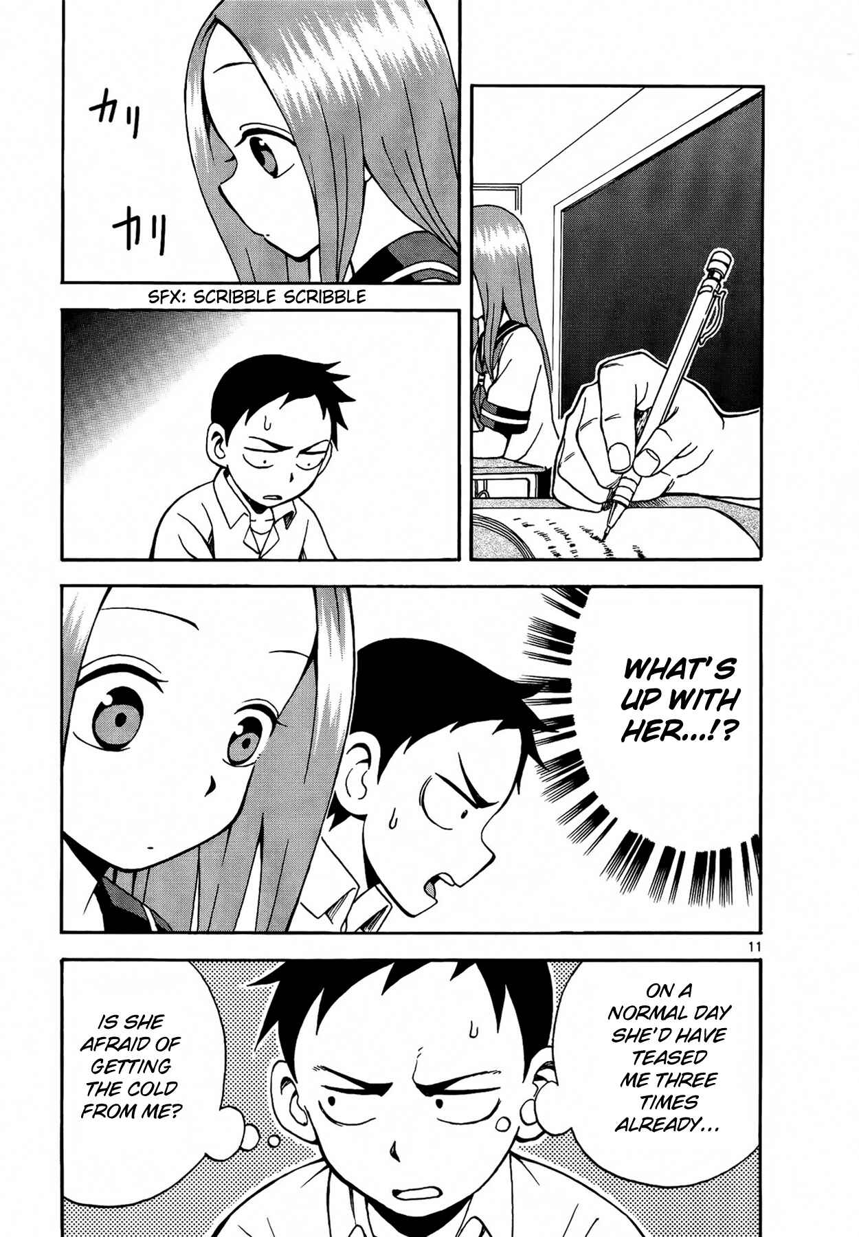 Karakai Jouzu no Takagi-san Chapter 8 page 11