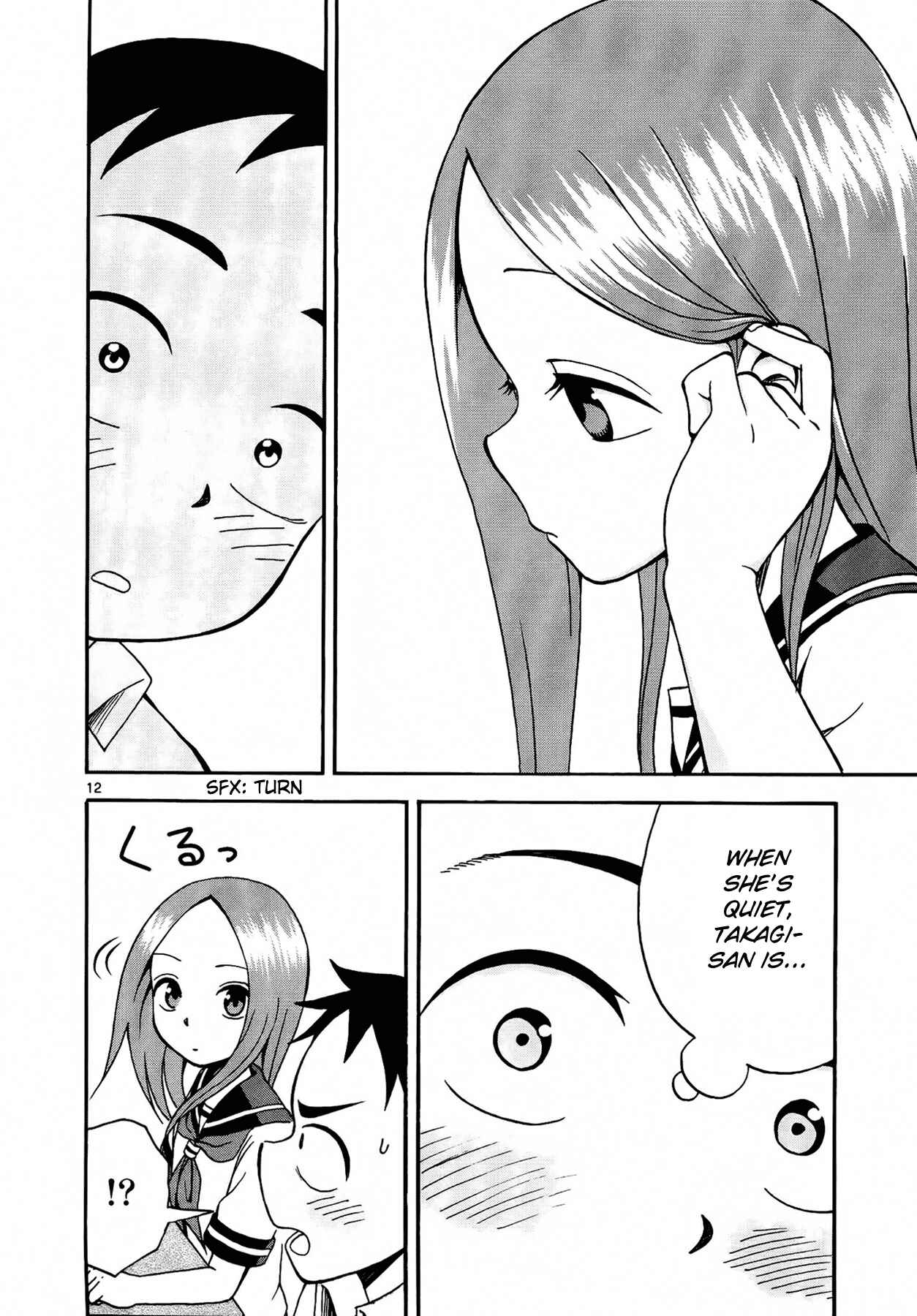 Karakai Jouzu no Takagi-san Chapter 8 page 12