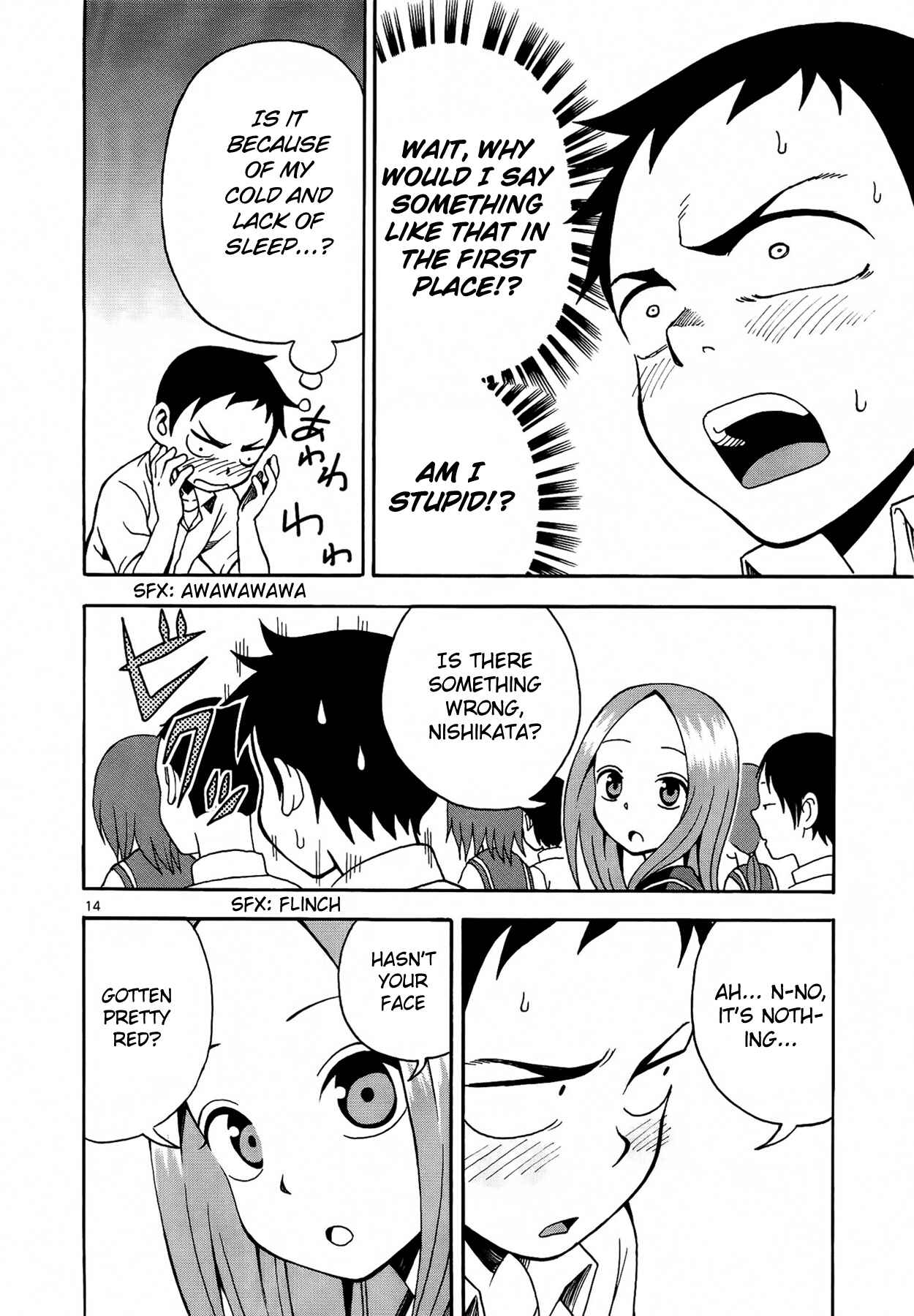 Karakai Jouzu no Takagi-san Chapter 8 page 14