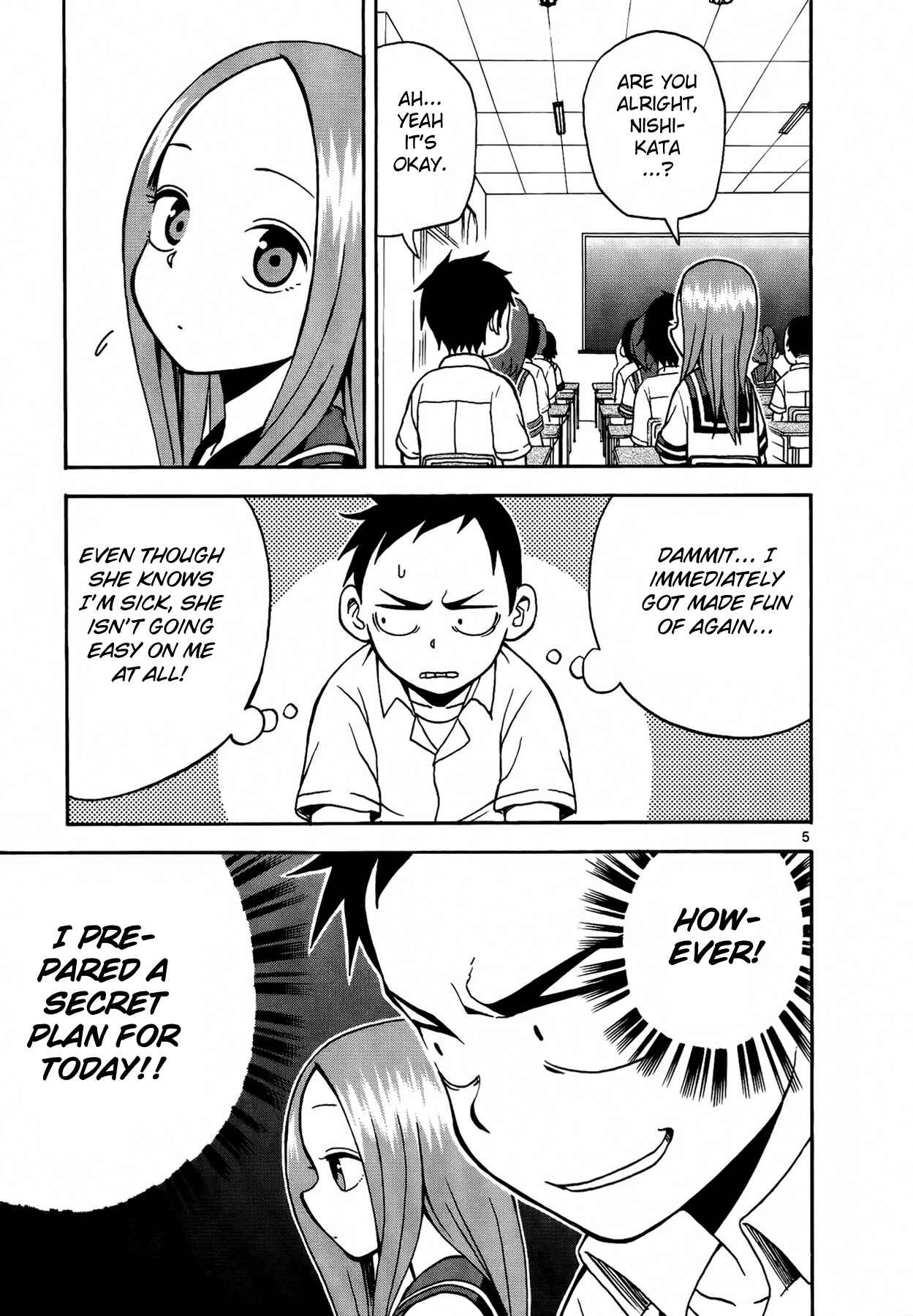 Karakai Jouzu no Takagi-san Chapter 8 page 5