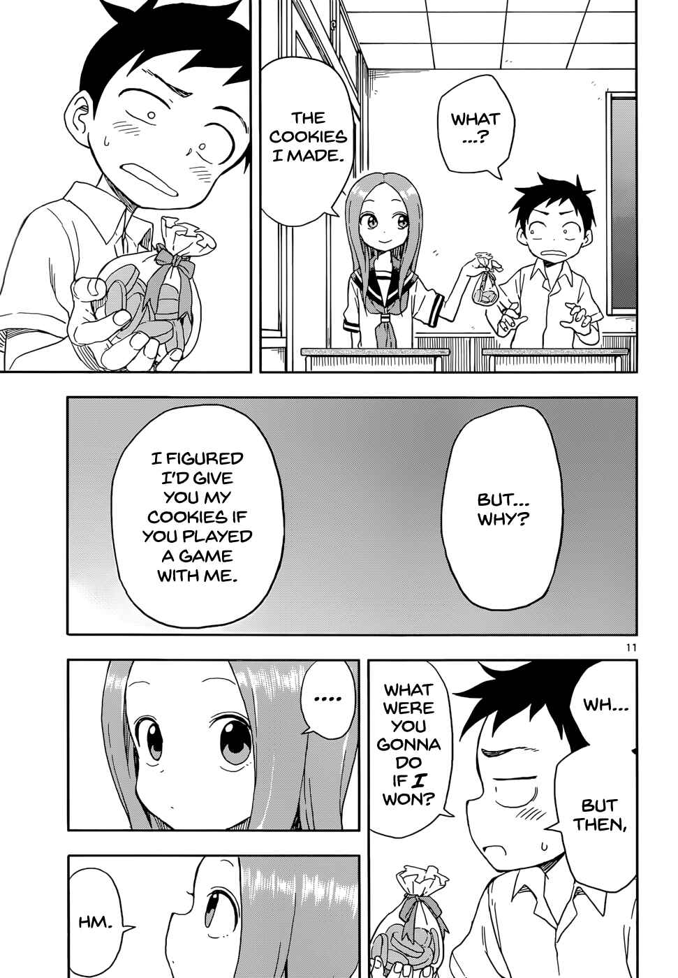 Karakai Jouzu no Takagi-san Chapter 81 page 10