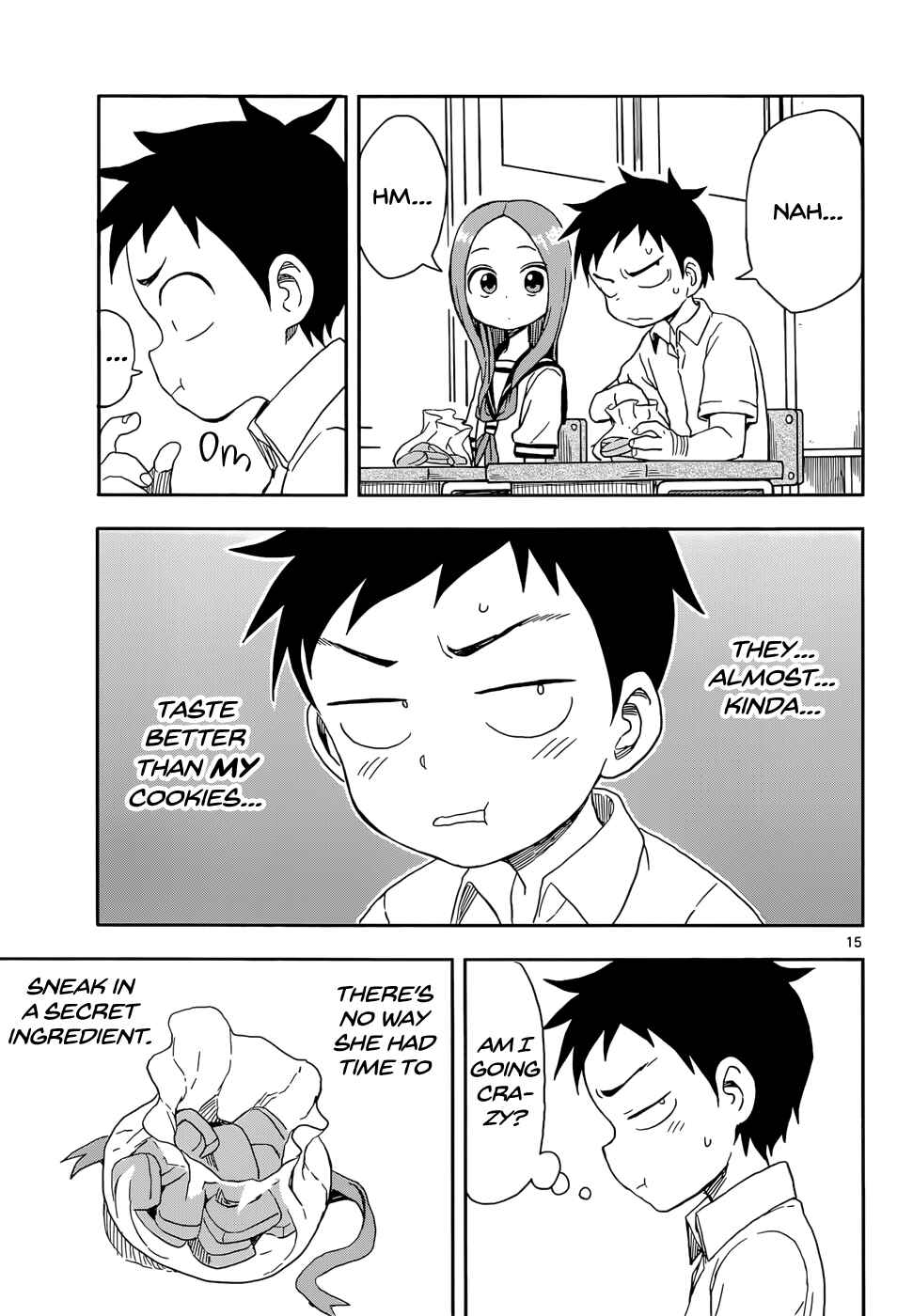Karakai Jouzu no Takagi-san Chapter 81 page 14