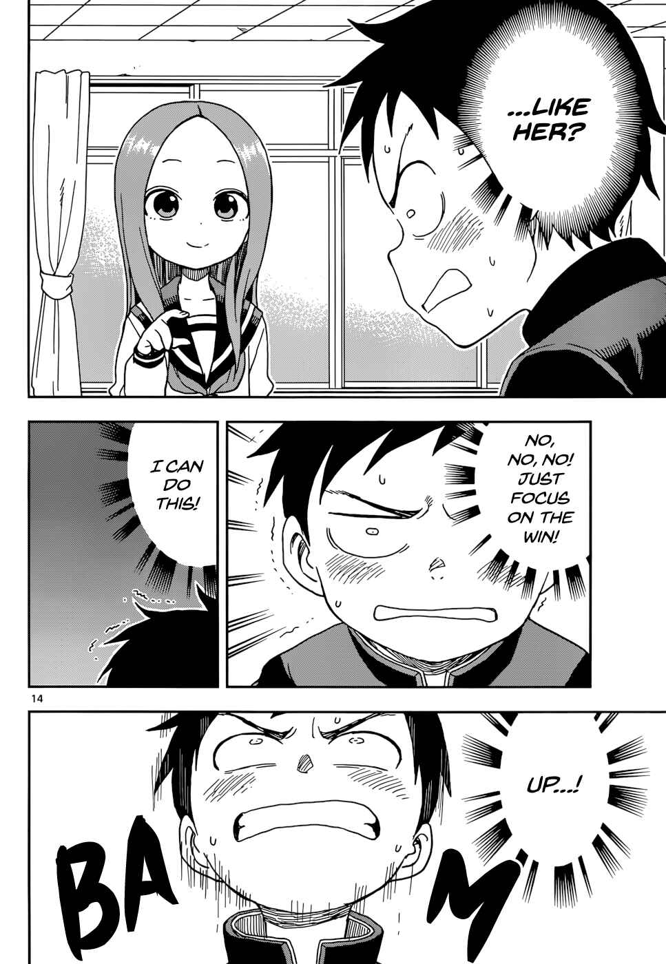 Karakai Jouzu no Takagi-san Chapter 89 page 14
