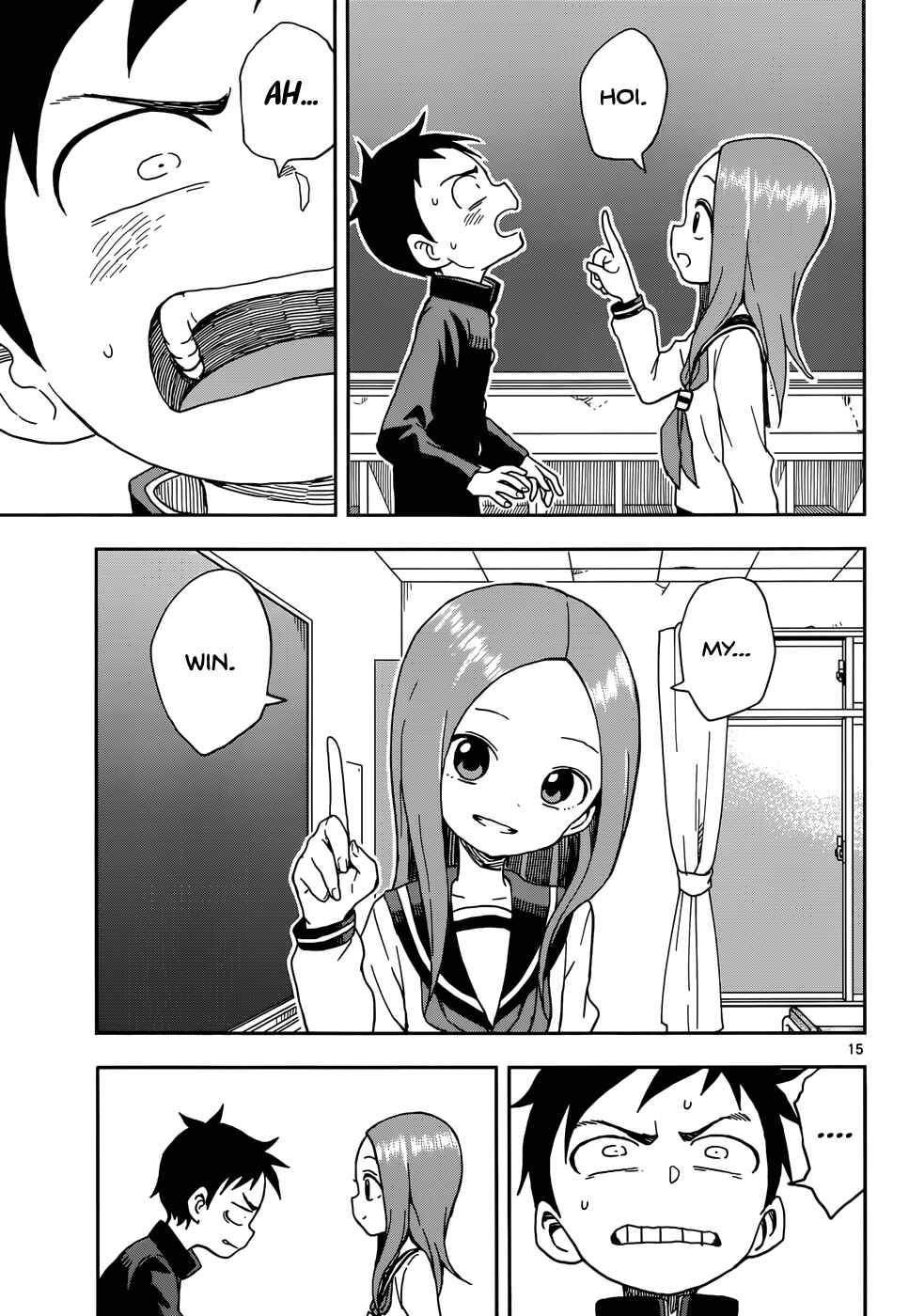 Karakai Jouzu no Takagi-san Chapter 89 page 15