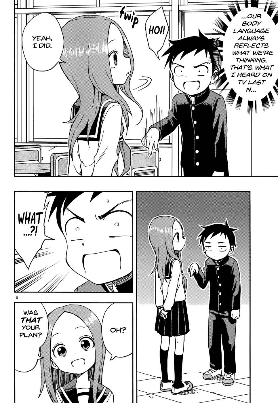 Karakai Jouzu no Takagi-san Chapter 89 page 6