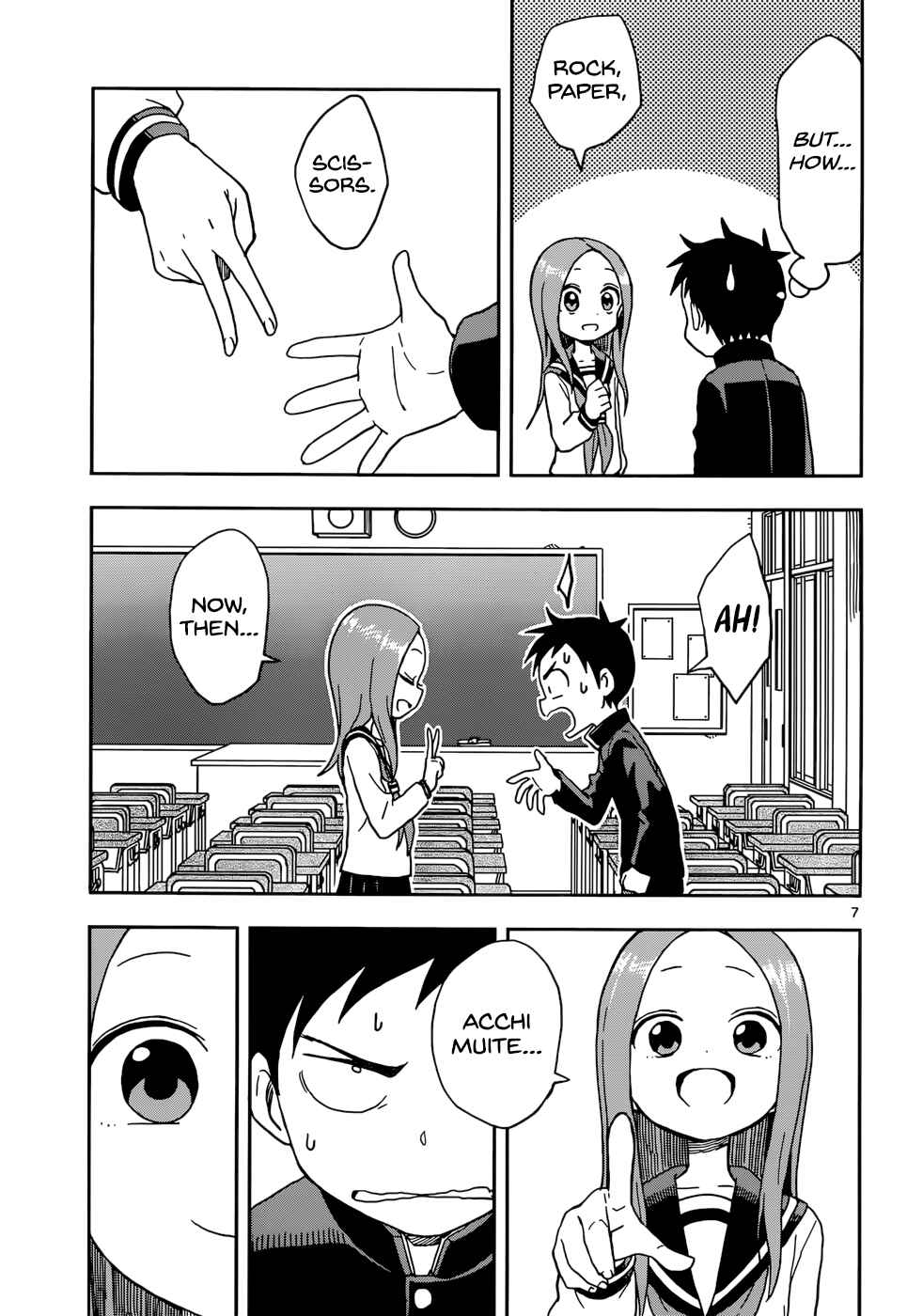 Karakai Jouzu no Takagi-san Chapter 89 page 7