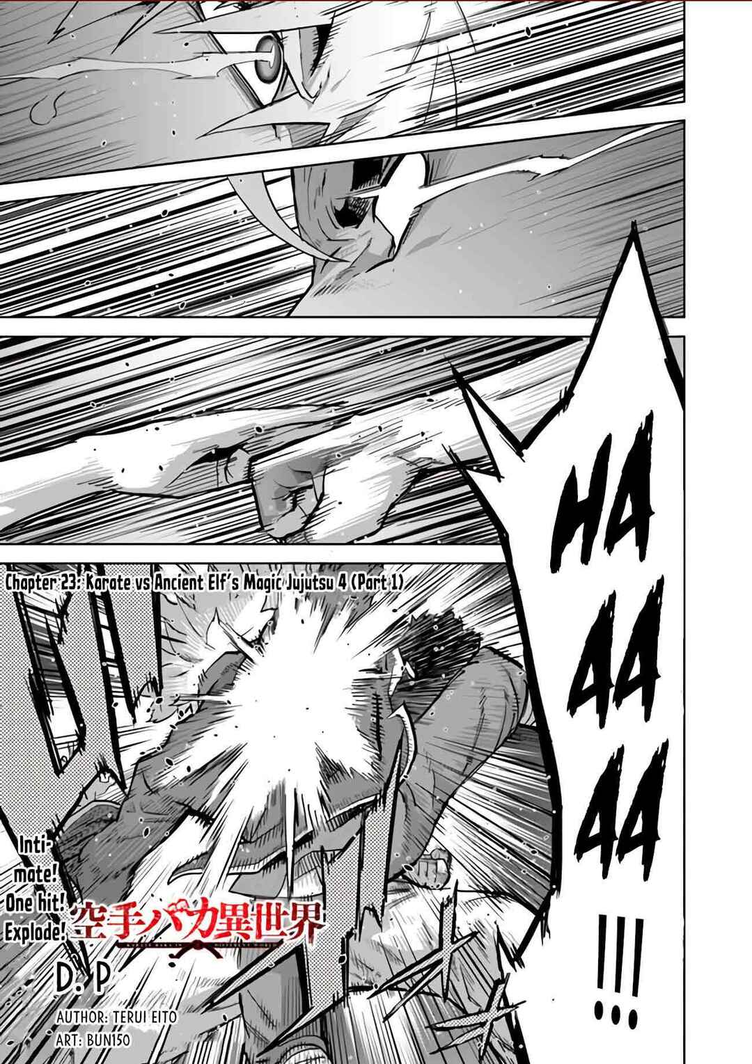 Karate Master Isekai Chapter 23.1 page 1