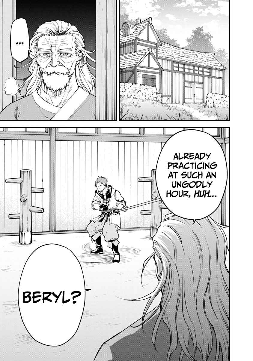 Katainaka no Ossan, Kensei ni Naru ~Tada no Inaka no Kenjutsu Shihan Datta noni, Taisei shita Deshi-tachi ga Ore wo Hottekurenai Ken~ Chapter 1.1 page 9