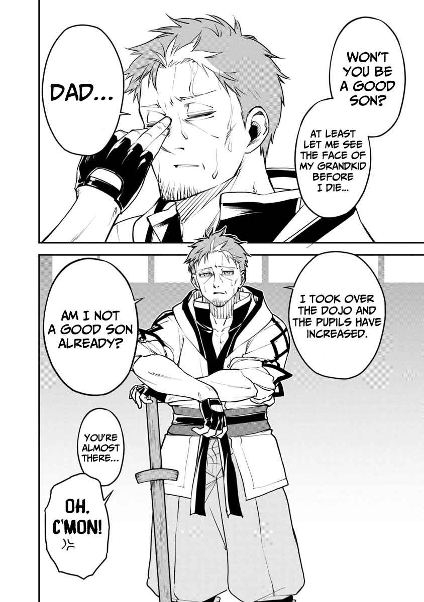 Katainaka no Ossan, Kensei ni Naru ~Tada no Inaka no Kenjutsu Shihan Datta noni, Taisei shita Deshi-tachi ga Ore wo Hottekurenai Ken~ Chapter 1.1 page 10