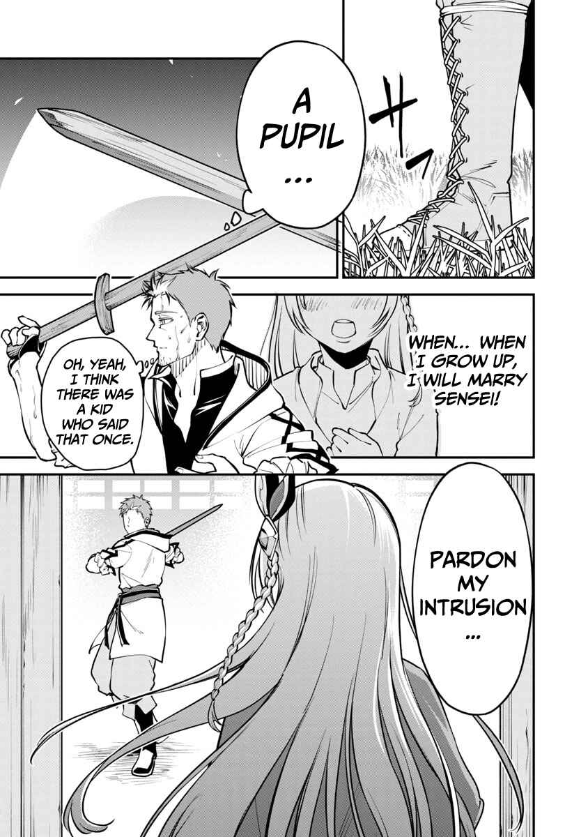 Katainaka no Ossan, Kensei ni Naru ~Tada no Inaka no Kenjutsu Shihan Datta noni, Taisei shita Deshi-tachi ga Ore wo Hottekurenai Ken~ Chapter 1.1 page 13