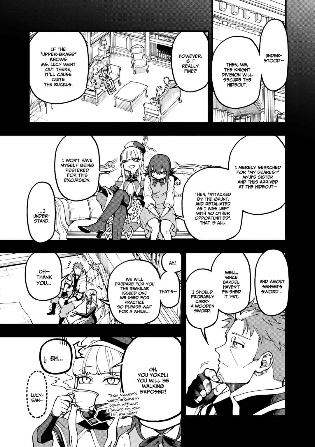 Katainaka no Ossan, Kensei ni Naru ~Tada no Inaka no Kenjutsu Shihan Datta noni, Taisei shita Deshi-tachi ga Ore wo Hottekurenai Ken~ Chapter 17 page 13