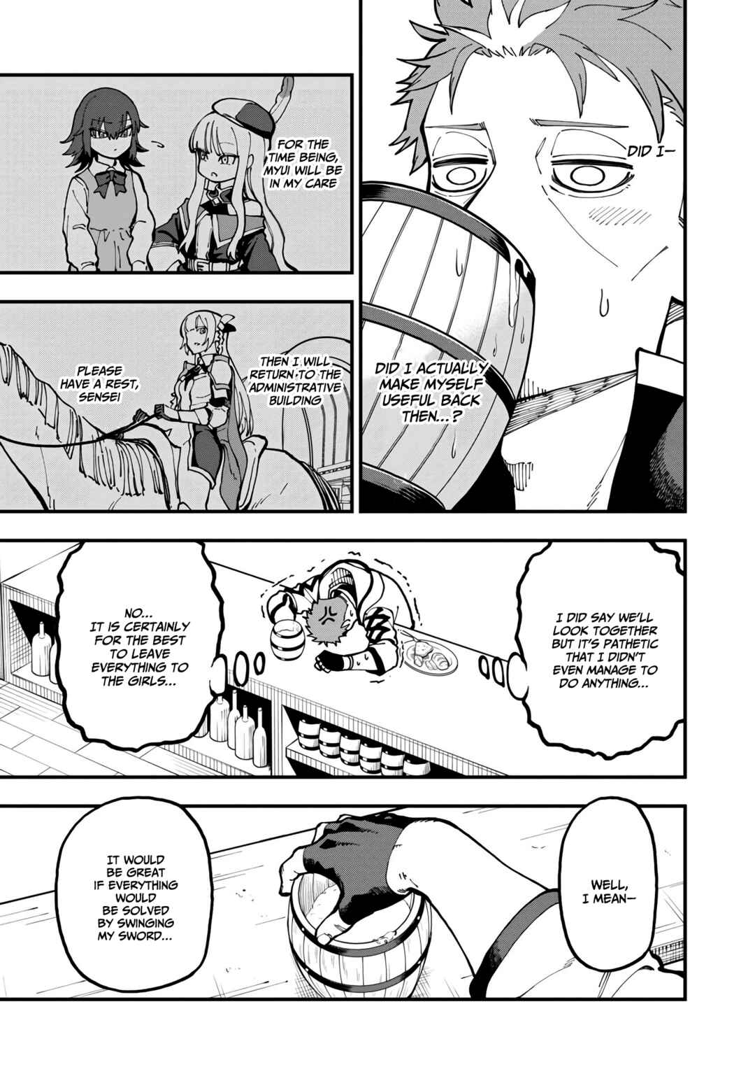 Katainaka no Ossan, Kensei ni Naru ~Tada no Inaka no Kenjutsu Shihan Datta noni, Taisei shita Deshi-tachi ga Ore wo Hottekurenai Ken~ Chapter 17 page 19