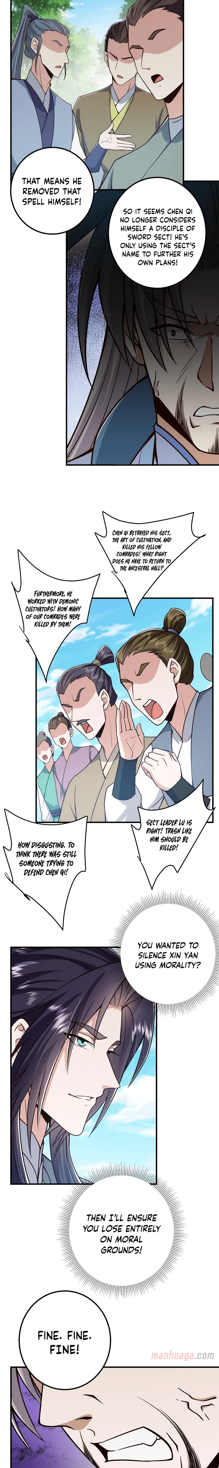 Keep A Low Profile, Sect Leader Chapter 222 page 11