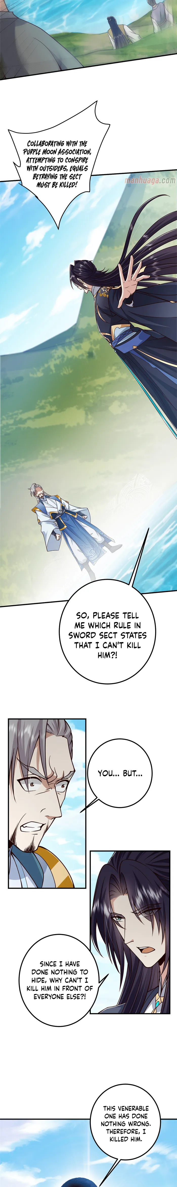Keep A Low Profile, Sect Leader Chapter 222 page 8