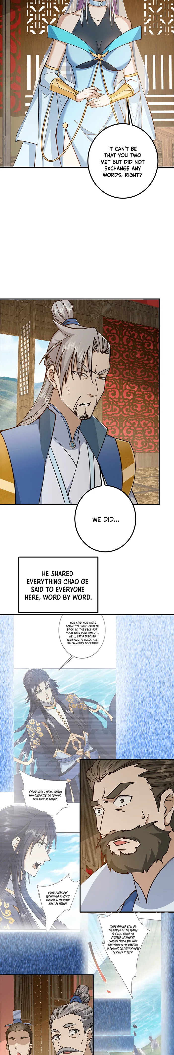 Keep A Low Profile, Sect Leader Chapter 227 page 12