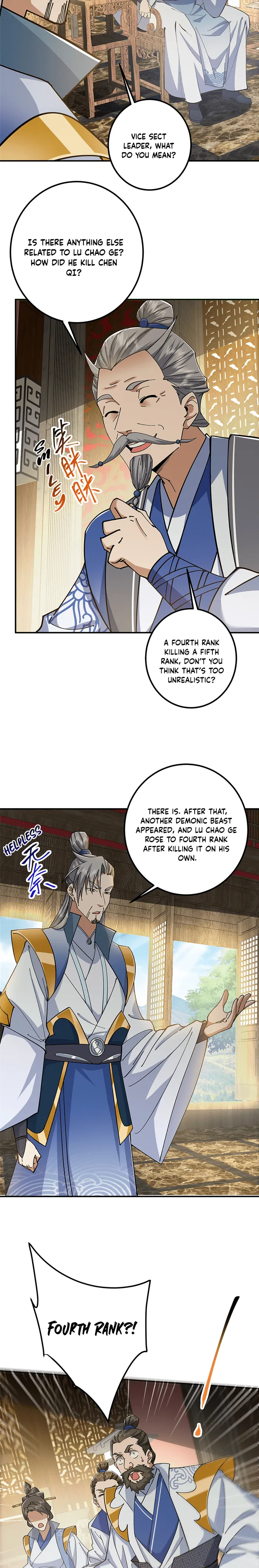 Keep A Low Profile, Sect Leader Chapter 227 page 1