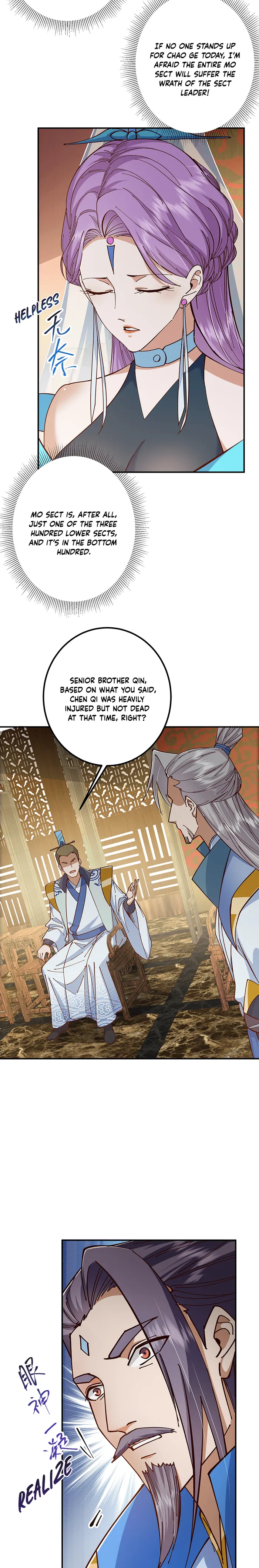 Keep A Low Profile, Sect Leader Chapter 227 page 8