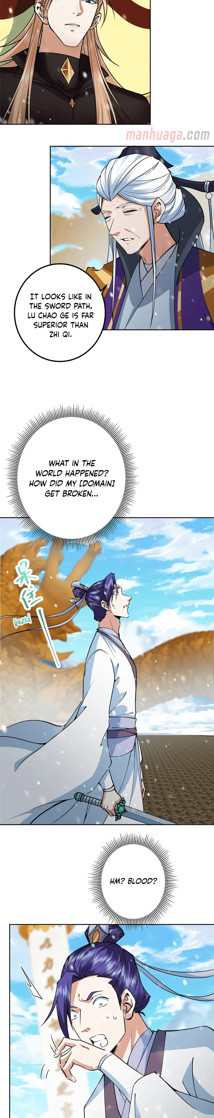 Keep A Low Profile, Sect Leader Chapter 264 page 8