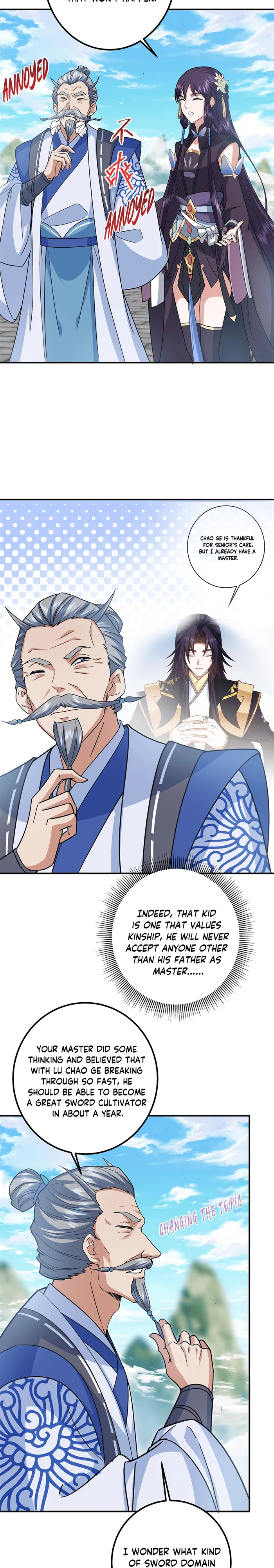 Keep A Low Profile, Sect Leader Chapter 309 page 9