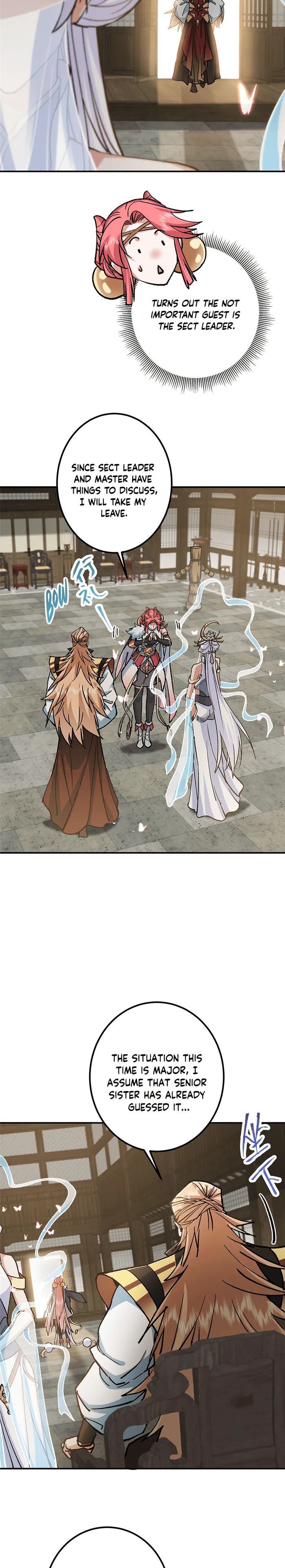 Keep A Low Profile, Sect Leader Chapter 310 page 8