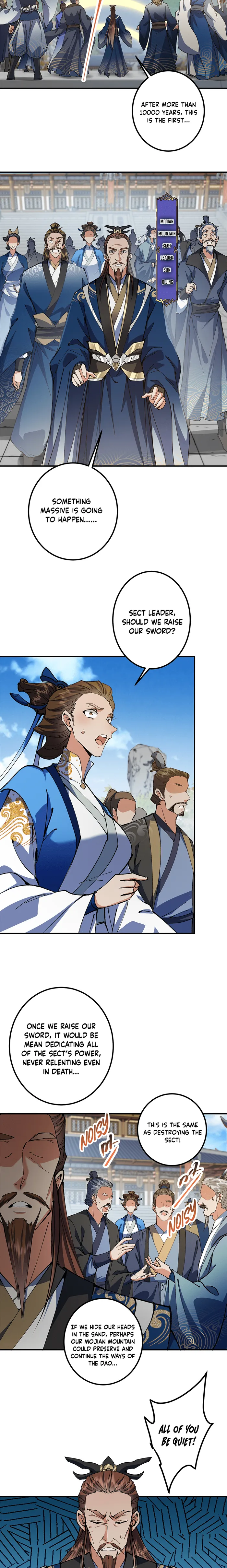 Keep A Low Profile, Sect Leader Chapter 323 page 1