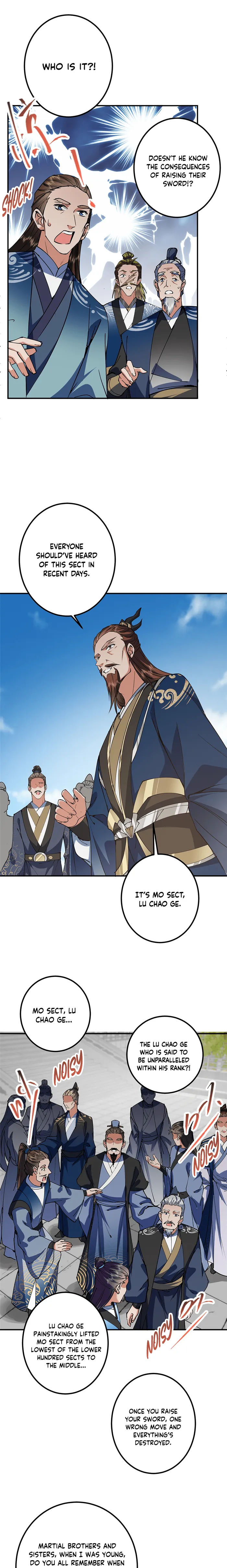 Keep A Low Profile, Sect Leader Chapter 323 page 4