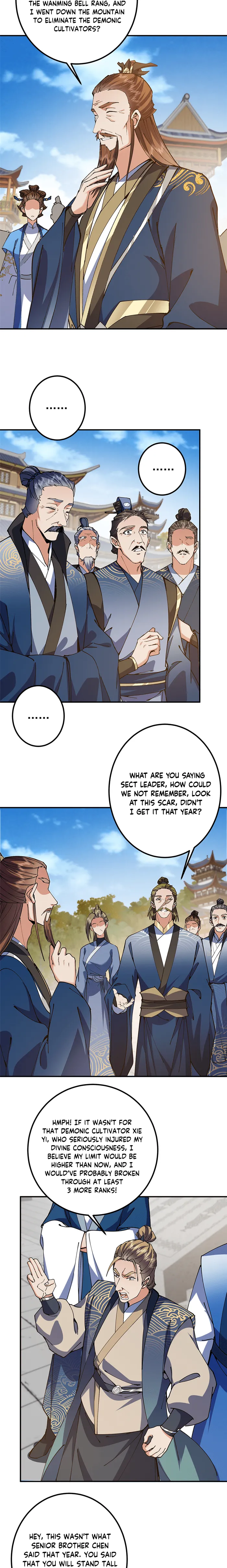 Keep A Low Profile, Sect Leader Chapter 323 page 5