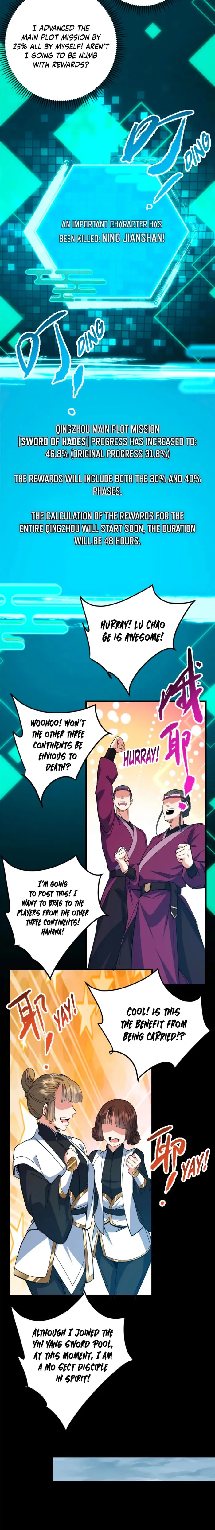 Keep A Low Profile, Sect Leader Chapter 387 page 9