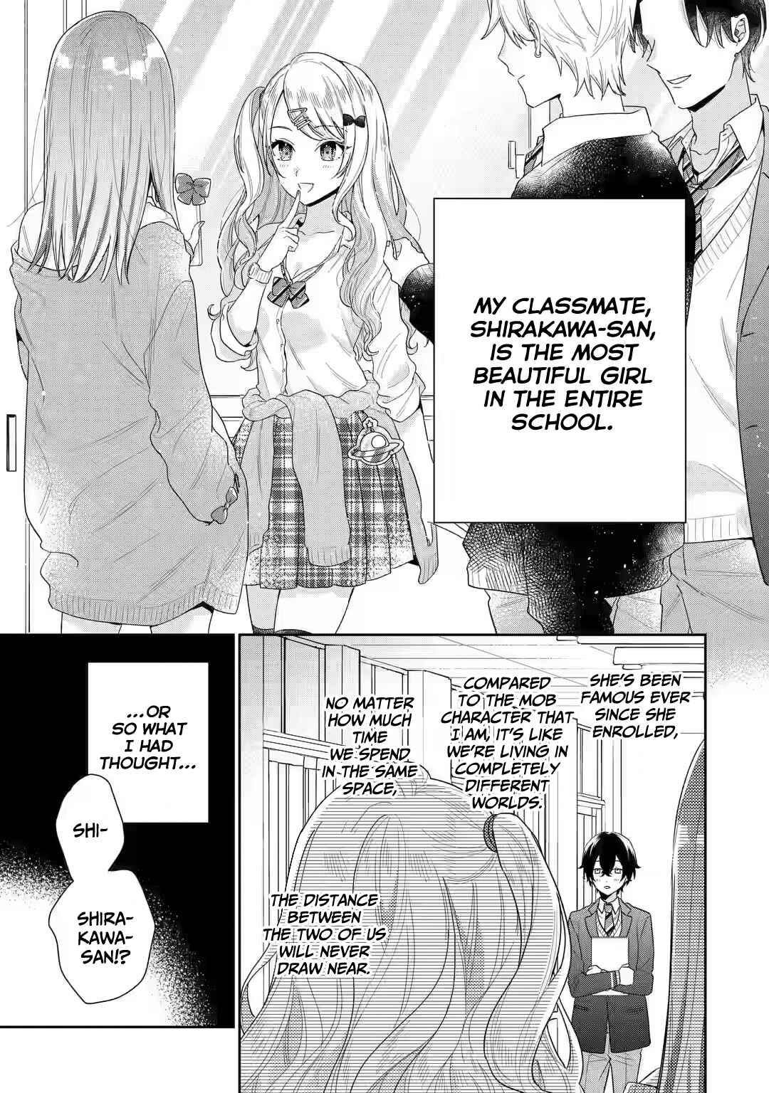 Keikenzumi na Kimi to, Keiken Zero na Ore ga, Otsukiai Suru Hanashi Chapter 1.1 page 1
