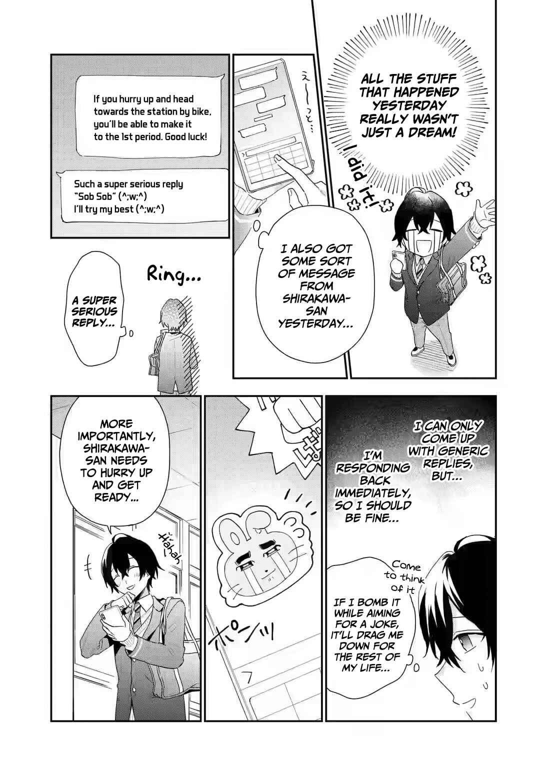 Keikenzumi na Kimi to, Keiken Zero na Ore ga, Otsukiai Suru Hanashi Chapter 2.1 page 9