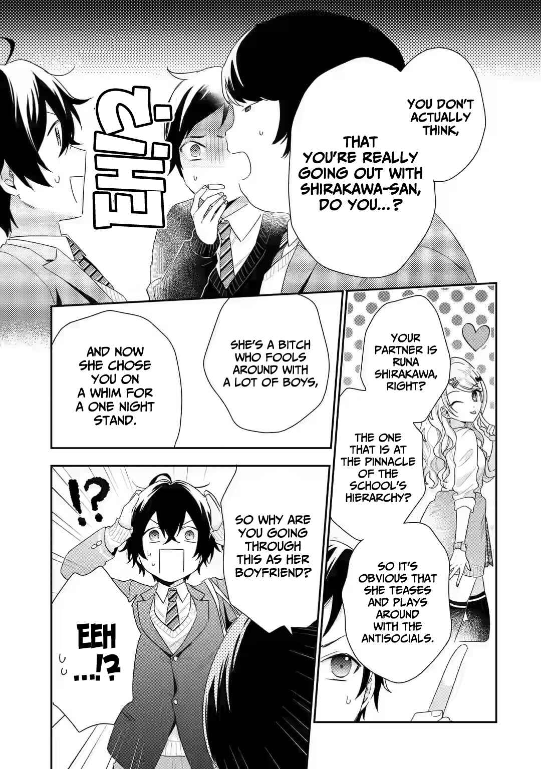 Keikenzumi na Kimi to, Keiken Zero na Ore ga, Otsukiai Suru Hanashi Chapter 2.1 page 7