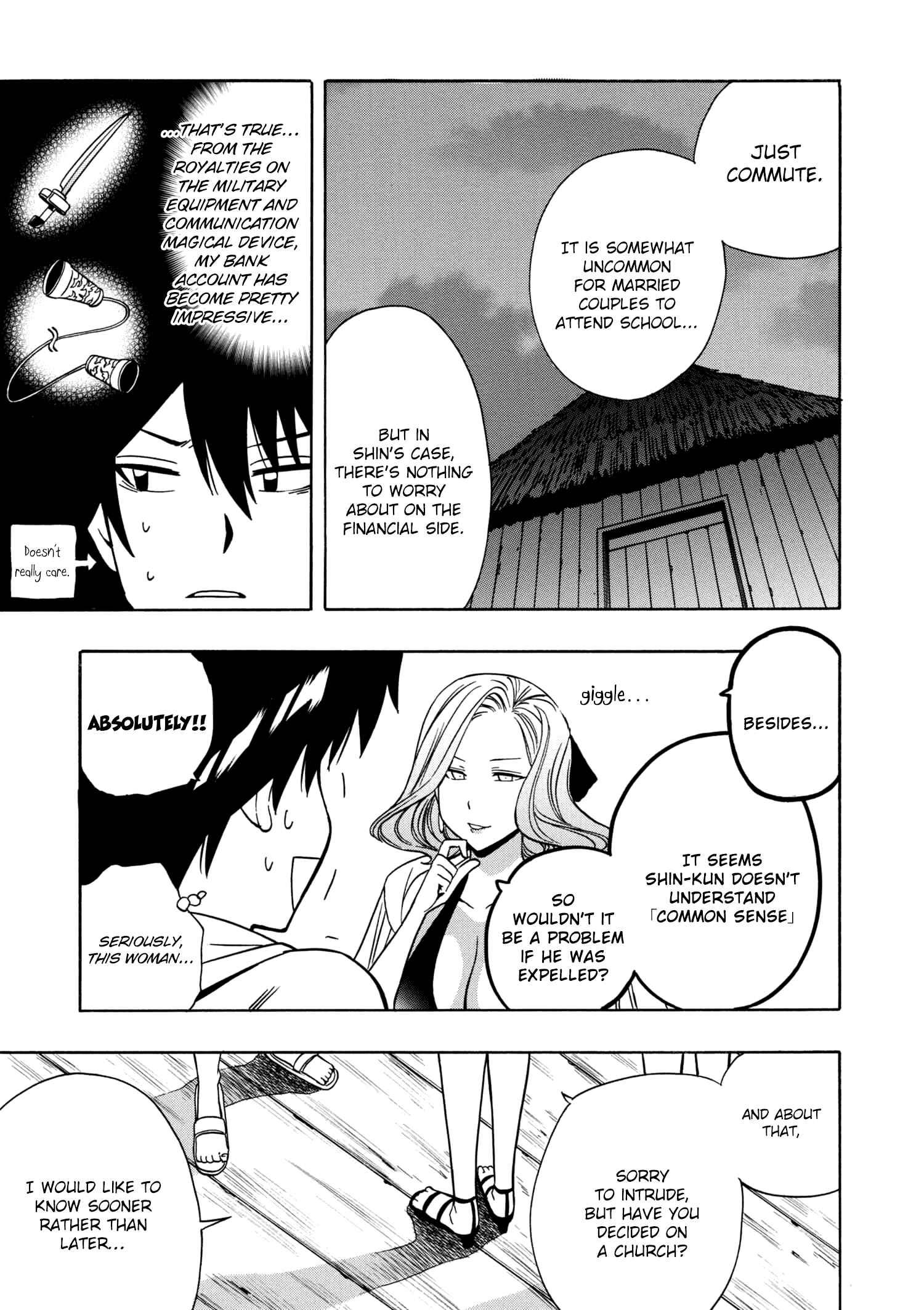 Kenja no Mago Chapter 27 page 10