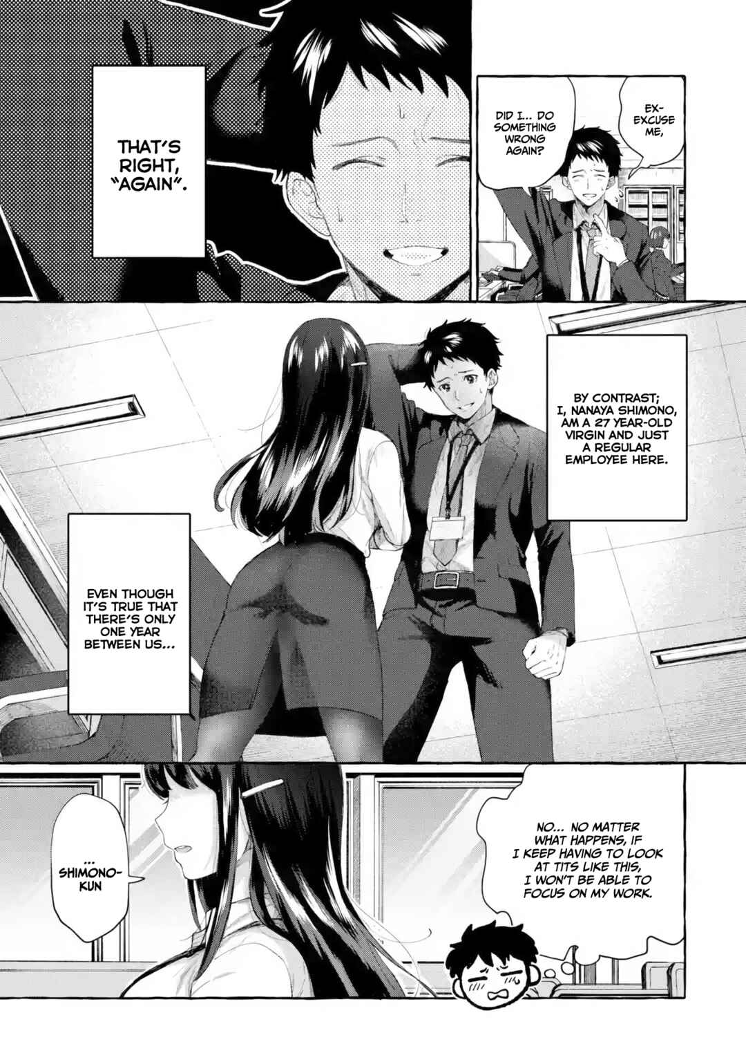 Kibishii Onna Joushi ga Koukousei ni Modottara Ore ni Dere Dere suru Riyuu ~Ryou Kataomoi no Yarinaoshi Koukousei Seikatsu~ Chapter 1.1 page 9