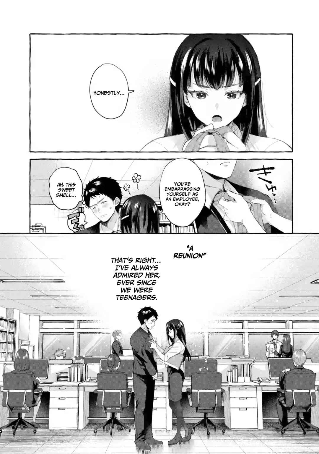 Kibishii Onna Joushi ga Koukousei ni Modottara Ore ni Dere Dere suru Riyuu ~Ryou Kataomoi no Yarinaoshi Koukousei Seikatsu~ Chapter 1.1 page 11