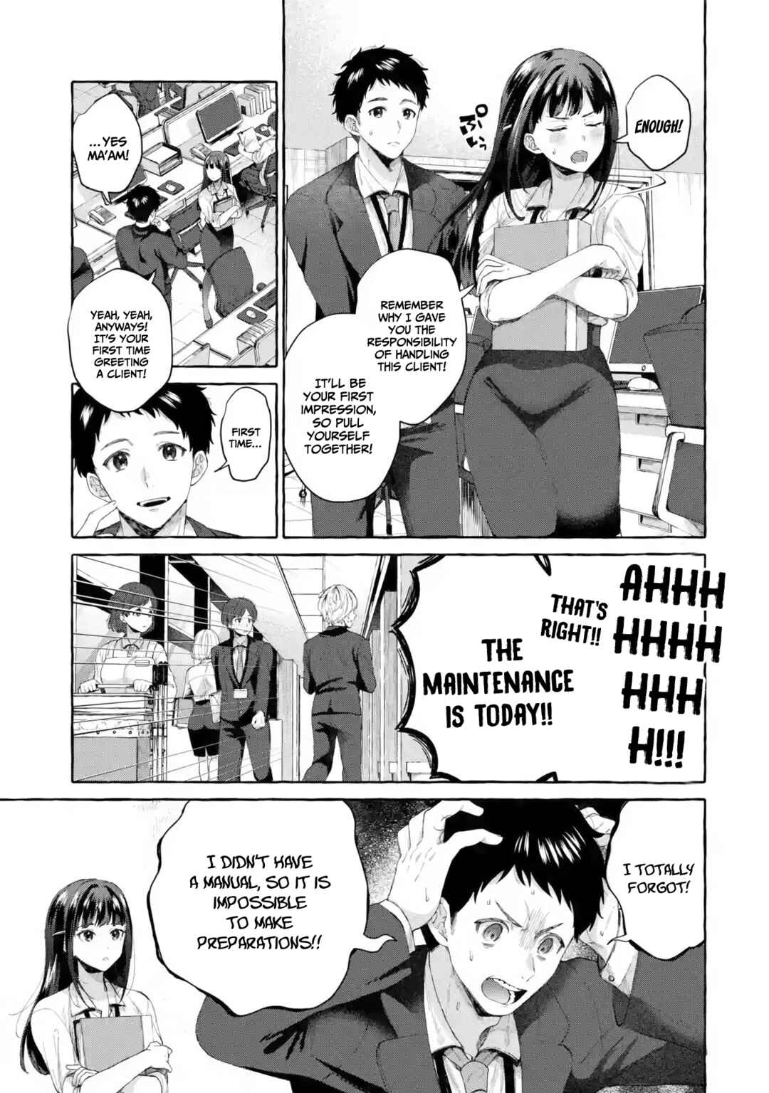 Kibishii Onna Joushi ga Koukousei ni Modottara Ore ni Dere Dere suru Riyuu ~Ryou Kataomoi no Yarinaoshi Koukousei Seikatsu~ Chapter 1.1 page 15