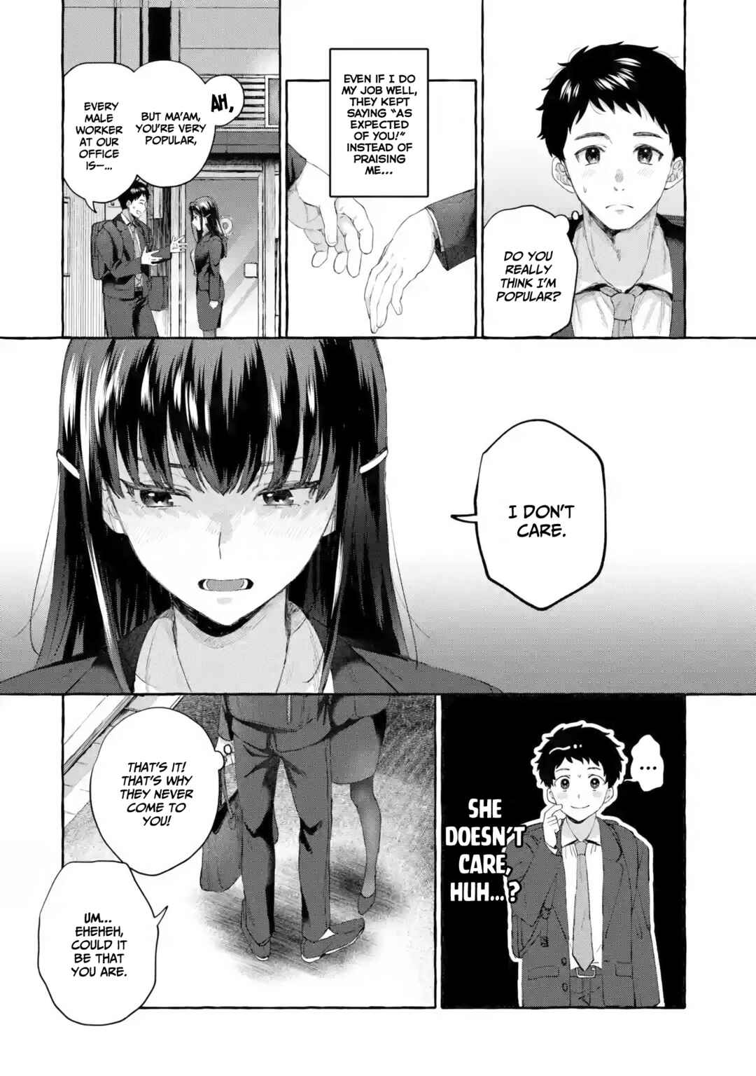 Kibishii Onna Joushi ga Koukousei ni Modottara Ore ni Dere Dere suru Riyuu ~Ryou Kataomoi no Yarinaoshi Koukousei Seikatsu~ Chapter 1.1 page 22