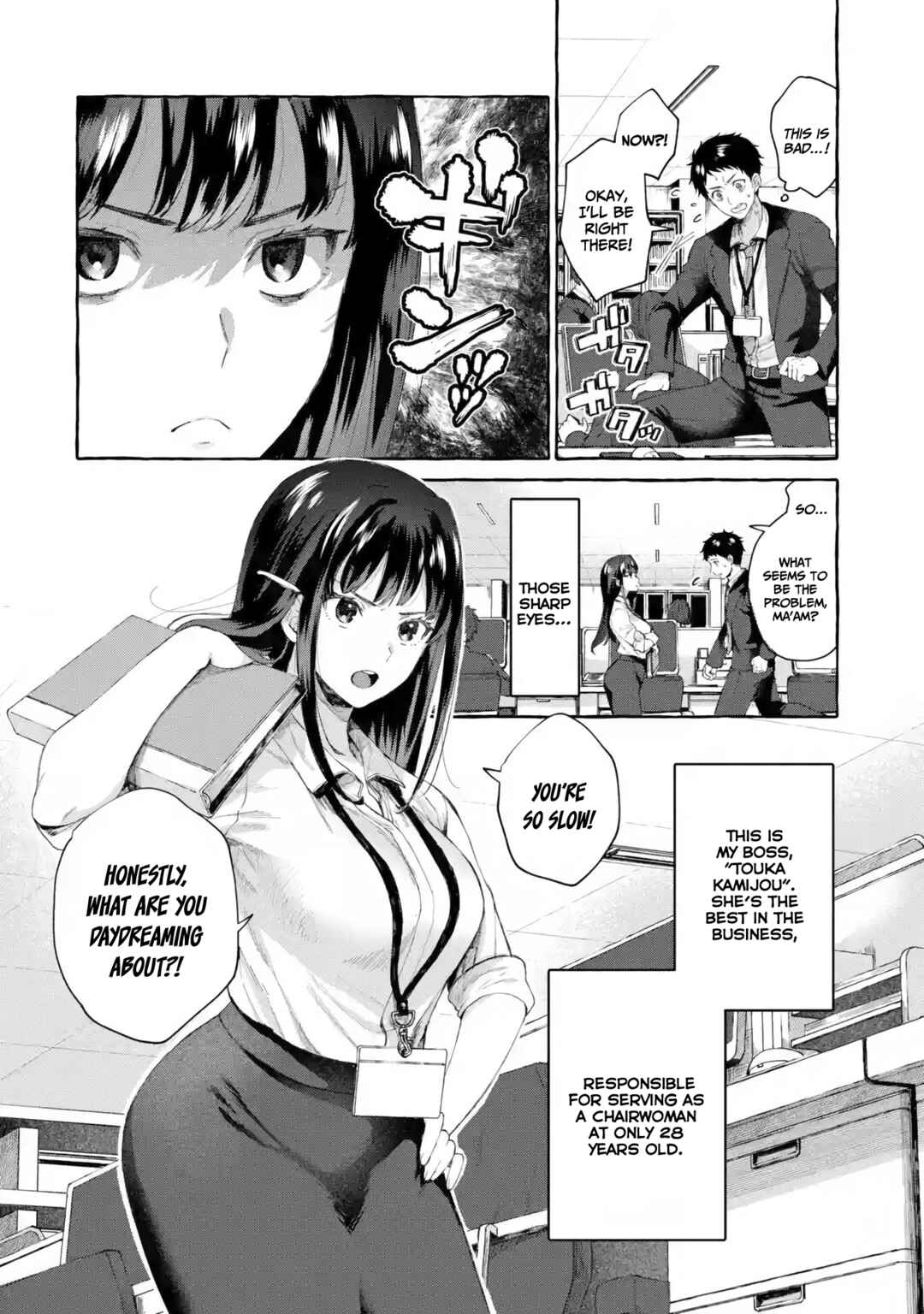 Kibishii Onna Joushi ga Koukousei ni Modottara Ore ni Dere Dere suru Riyuu ~Ryou Kataomoi no Yarinaoshi Koukousei Seikatsu~ Chapter 1.1 page 6