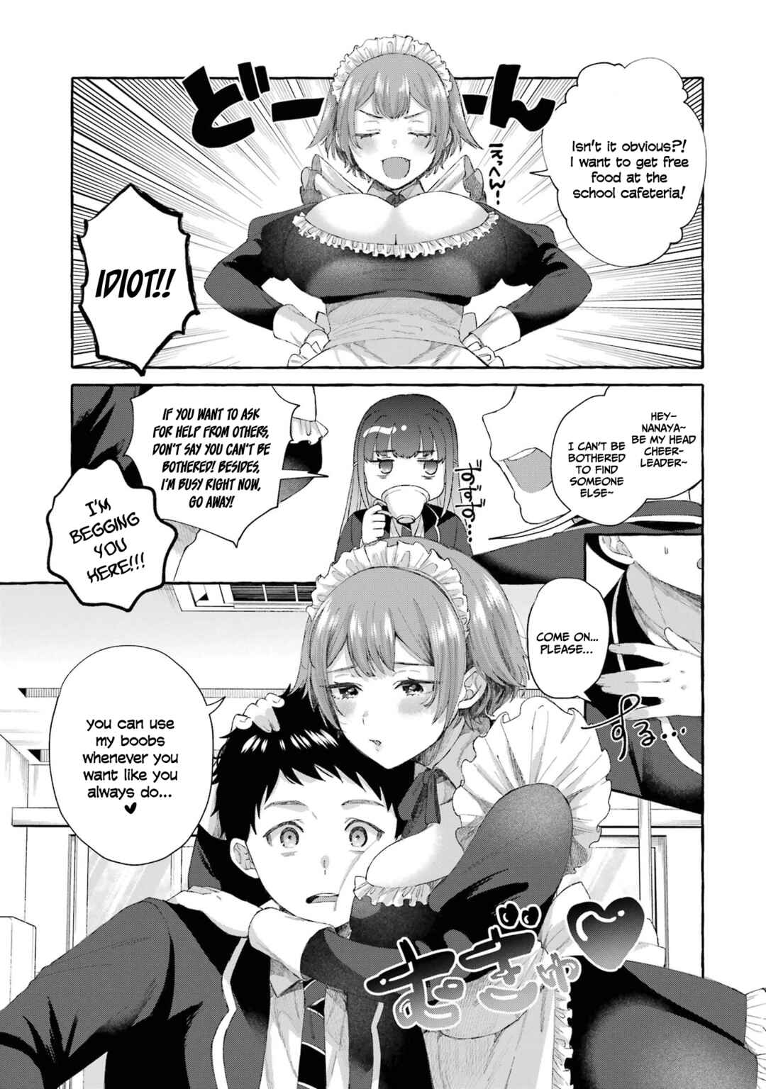 Kibishii Onna Joushi ga Koukousei ni Modottara Ore ni Dere Dere suru Riyuu ~Ryou Kataomoi no Yarinaoshi Koukousei Seikatsu~ Chapter 4 page 17