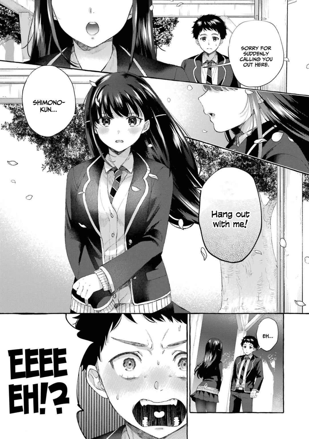 Kibishii Onna Joushi ga Koukousei ni Modottara Ore ni Dere Dere suru Riyuu ~Ryou Kataomoi no Yarinaoshi Koukousei Seikatsu~ Chapter 4 page 1