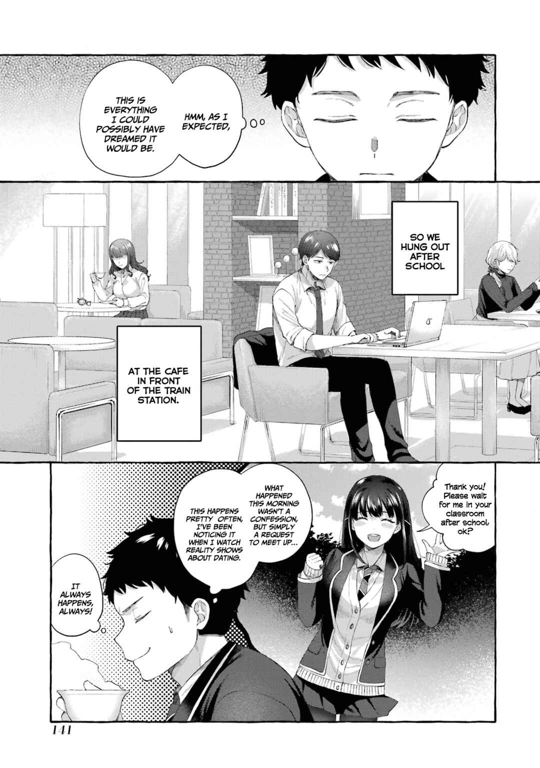 Kibishii Onna Joushi ga Koukousei ni Modottara Ore ni Dere Dere suru Riyuu ~Ryou Kataomoi no Yarinaoshi Koukousei Seikatsu~ Chapter 4 page 3