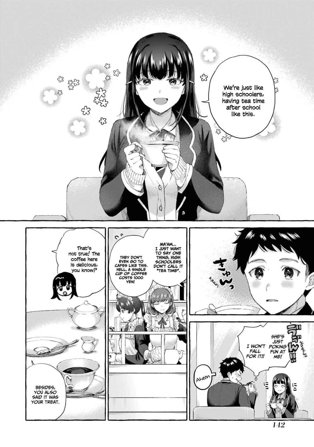 Kibishii Onna Joushi ga Koukousei ni Modottara Ore ni Dere Dere suru Riyuu ~Ryou Kataomoi no Yarinaoshi Koukousei Seikatsu~ Chapter 4 page 4